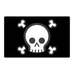 Pirate Flag SVG Icon
